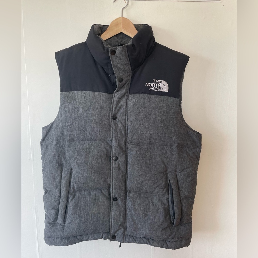 North Face puffer vest M